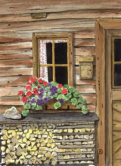 klaus_decker_fenster_m_blumen_u_holzstapel