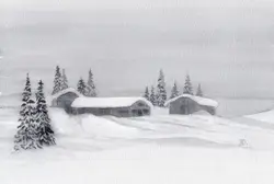 klaus_decker_huetten_im_winter_grau