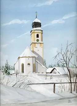 klaus_decker_petersthaler_kirche_im_schnee